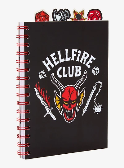 Stranger Things Hellfire Club Figural Tab Journal - BoxLunch Exclusive