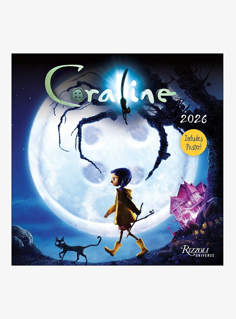 Coraline 2026 Calendar