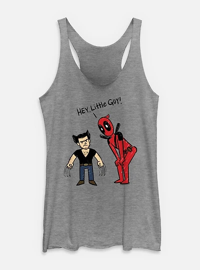 Marvel Deadpool & Wolverine Hey Little Guy Womens Tank