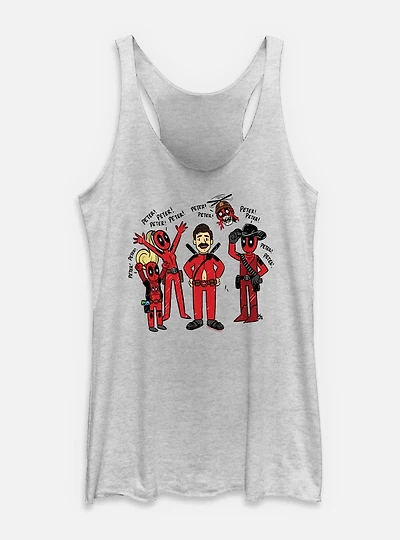 Marvel Deadpool & Wolverine We Love Peter Womens Tank