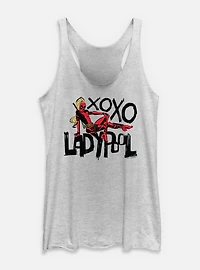 Marvel Deadpool & Wolverine Ladypool XOXO Womens Tank