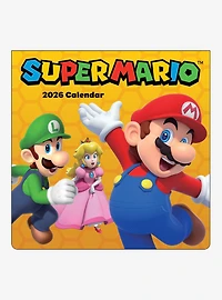 Nintendo Super Mario 2026 Wall Calendar