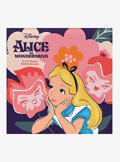 Disney Alice in Wonderland 2026 Wall Calendar