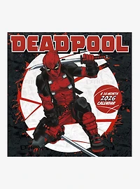 Marvel Deadpool 2026 Wall Calendar