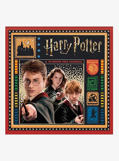 Harry Potter 2026 Wall Calendar
