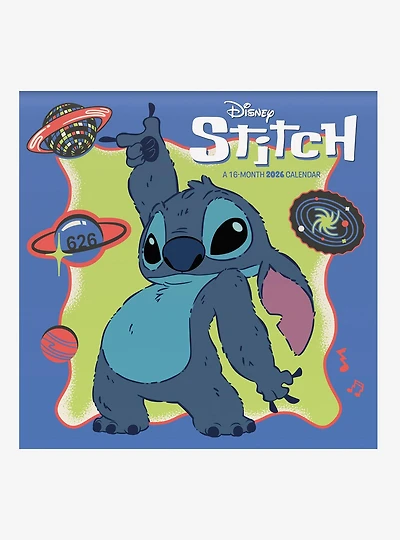 Disney Lilo & Stitch 2026 Wall Calendar