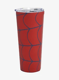 Corkcicle Marvel Spider-Man Webbing Allover Print Travel Mug