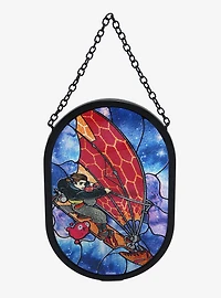 Disney Treasure Planet Solar Surfing Stained Glass Wall Hanging