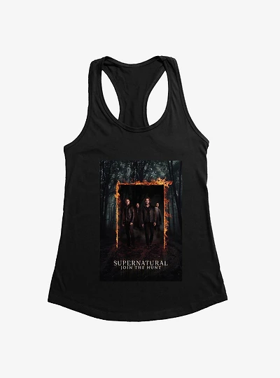 Supernatural Join The Hunt Walk Through Fire Womens Tank