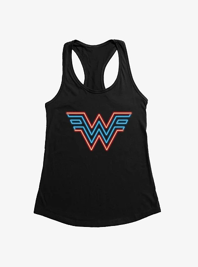 DC Comics Wonder Woman 1984 Neon Logo Womens Tank