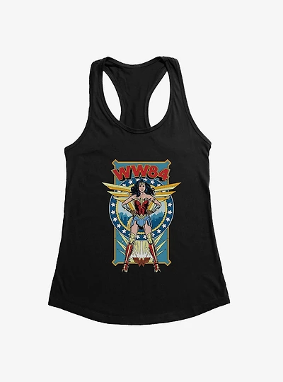 DC Comics Wonder Woman 1984 Stand Strong Vintage Poster Womens Tank
