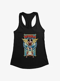 DC Comics Wonder Woman 1984 Stand Strong Vintage Poster Womens Tank