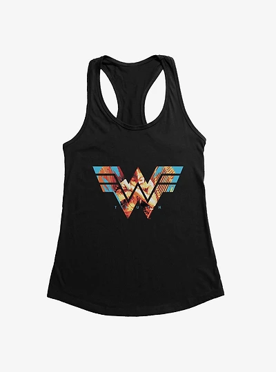 DC Comics Wonder Woman 1984 Logo Blocking Insignia Womens Tank