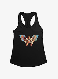 DC Comics Wonder Woman 1984 Logo Blocking Insignia Womens Tank