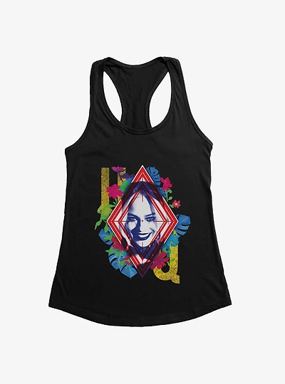 DC Comics The Suicide Squad Harley Quinn Initials Womens Tank Top