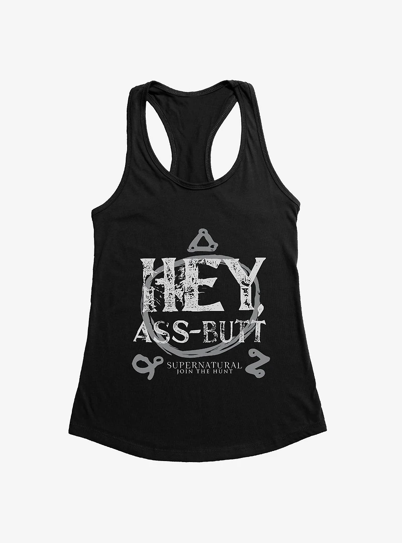Supernatural Hey Ass Butt Womens Tank Top