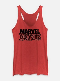 Marvel Zombies Logo Womens Tank Top