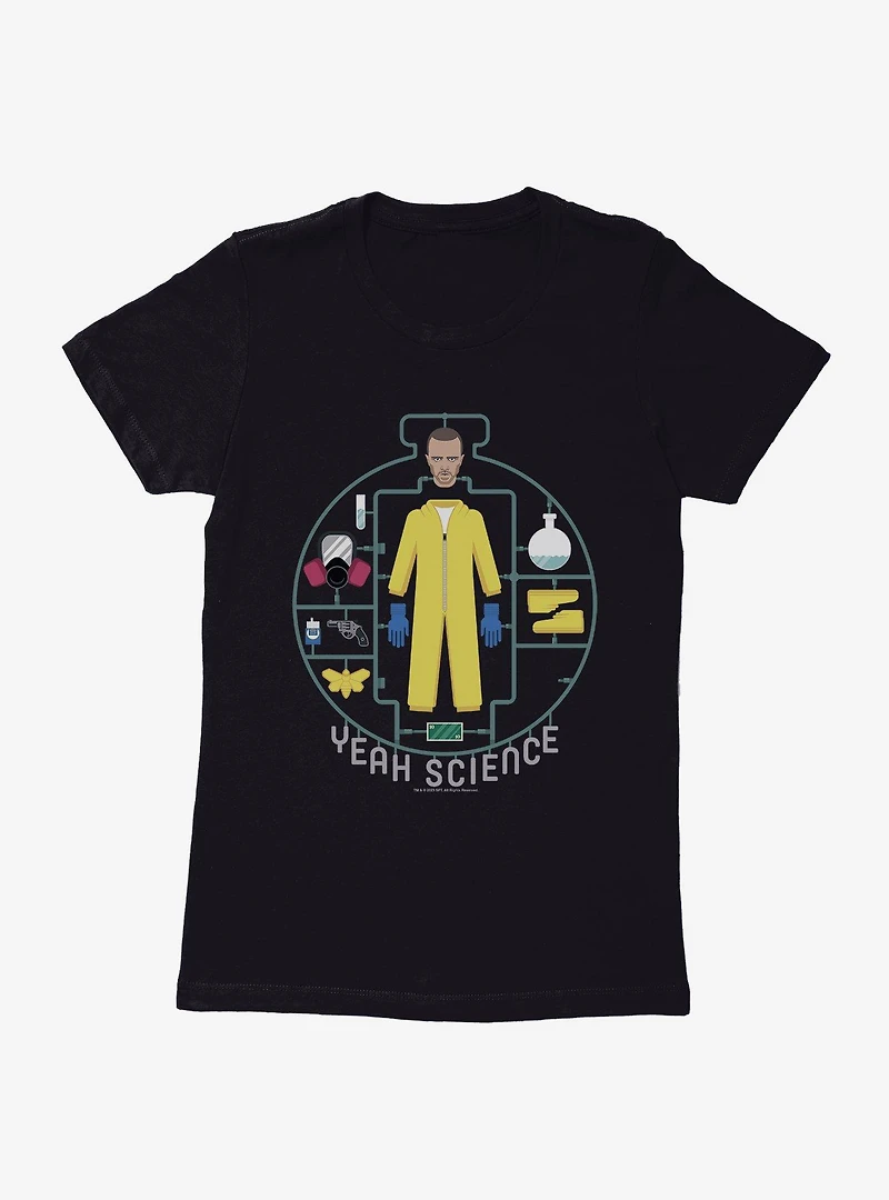 Breaking Bad Yeah Science Action Figure Womens T-Shirt