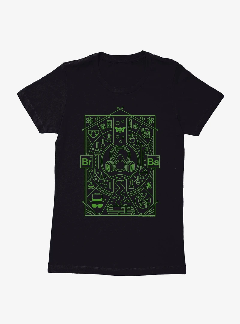 Breaking Bad Icons Womens T-Shirt