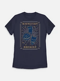 The Nightmare Before Christmas Moonlight Mischief Womens T-Shirt