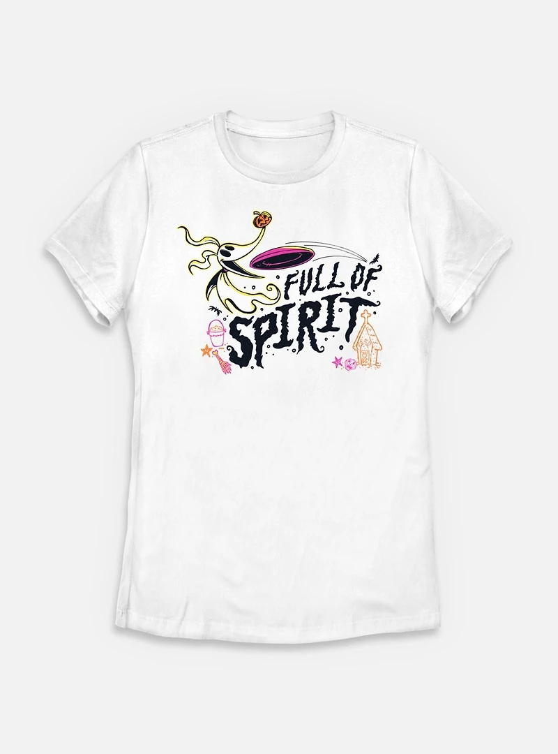 The Nightmare Before Christmas Full Of Spirit Womens T-Shirt