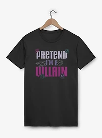 Disney Villains Pretend I'm A Villain Icons T-Shirt