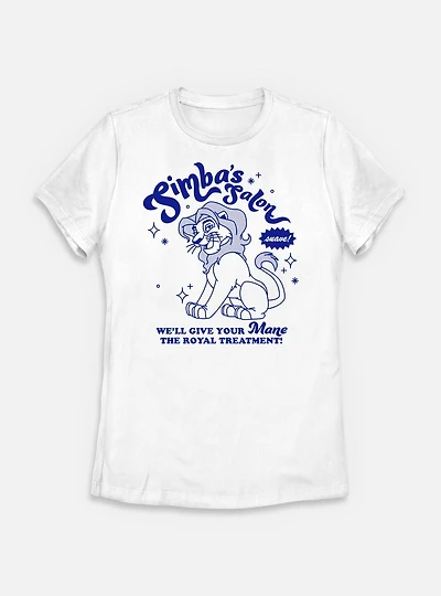 Disney The Lion King Simba's Salon Womens T-Shirt