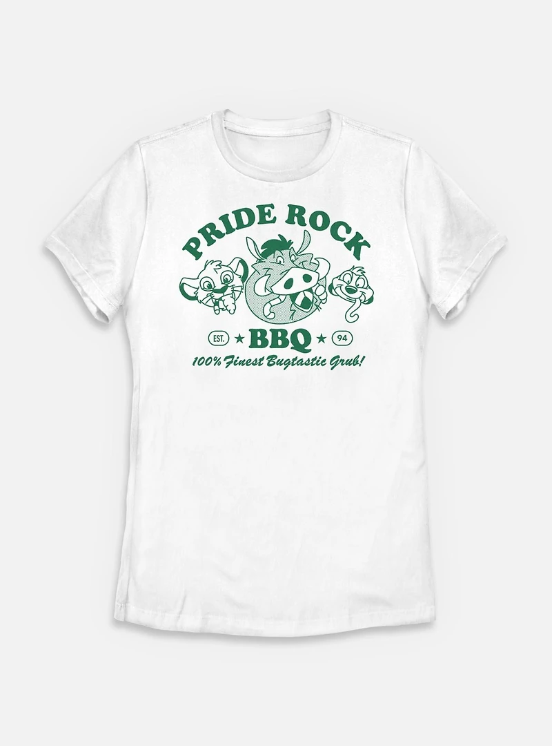 Disney The Lion King Pride Rock BBQ Bugs Womens T-Shirt