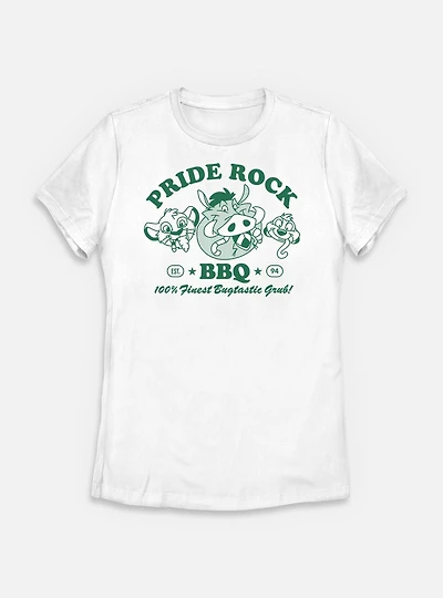 Disney The Lion King Pride Rock BBQ Bugs Womens T-Shirt