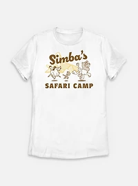 Disney The Lion King Simba's Safari Camp Womens T-Shirt