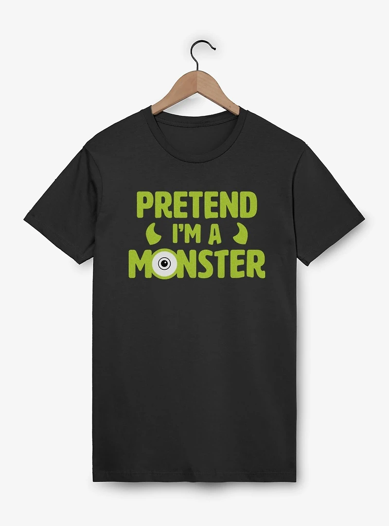 Disney Pixar Monsters University Door Scene Big & Tall T-Shirt Pretend I'm A Monster