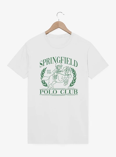 The Simpsons Springfield Polo Club  T-Shirt