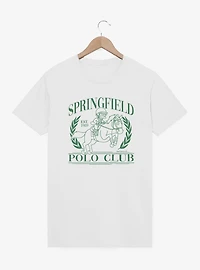 The Simpsons Springfield Polo Club  T-Shirt