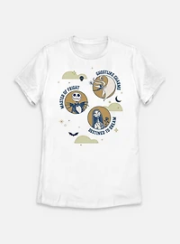 The Nightmare Before Christmas Fright Dream Ghostlike Womens T-Shirt