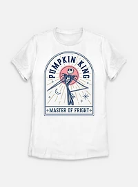 The Nightmare Before Christmas Pumpkin King Master Of Fright Womens T-Shirt