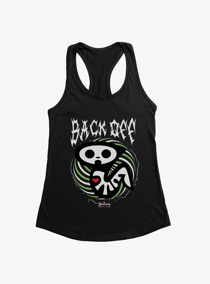 Skelanimals Cecil Back Off Women Tank