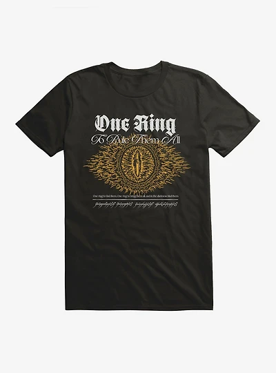 The Lord Of Rings One Ring Eye Sauron T-Shirt