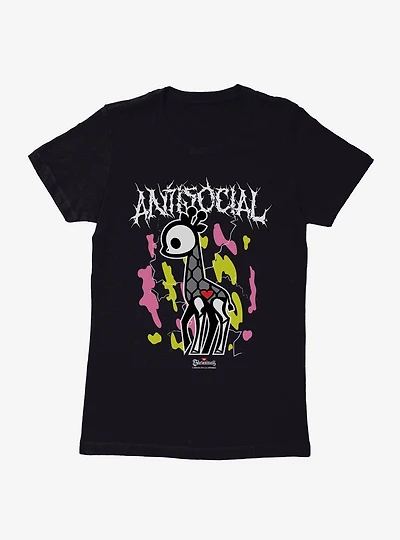 Skelanimals Jenny Antisocial Women T-Shirt
