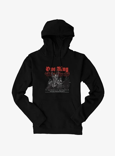 The Lord Of Rings One Ring To Rule Them All Hoodie