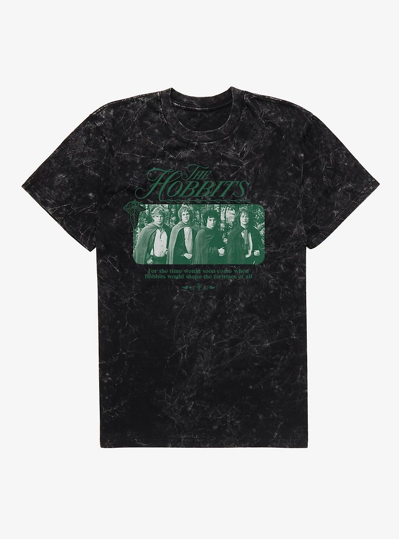 The Lord Of Rings Hobbits Mineral Wash T-Shirt