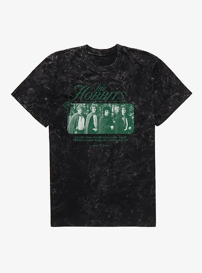 The Lord Of Rings Hobbits Mineral Wash T-Shirt