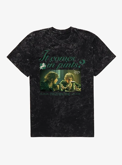 The Lord Of Rings It Comes Pints? Mineral Wash T-Shirt