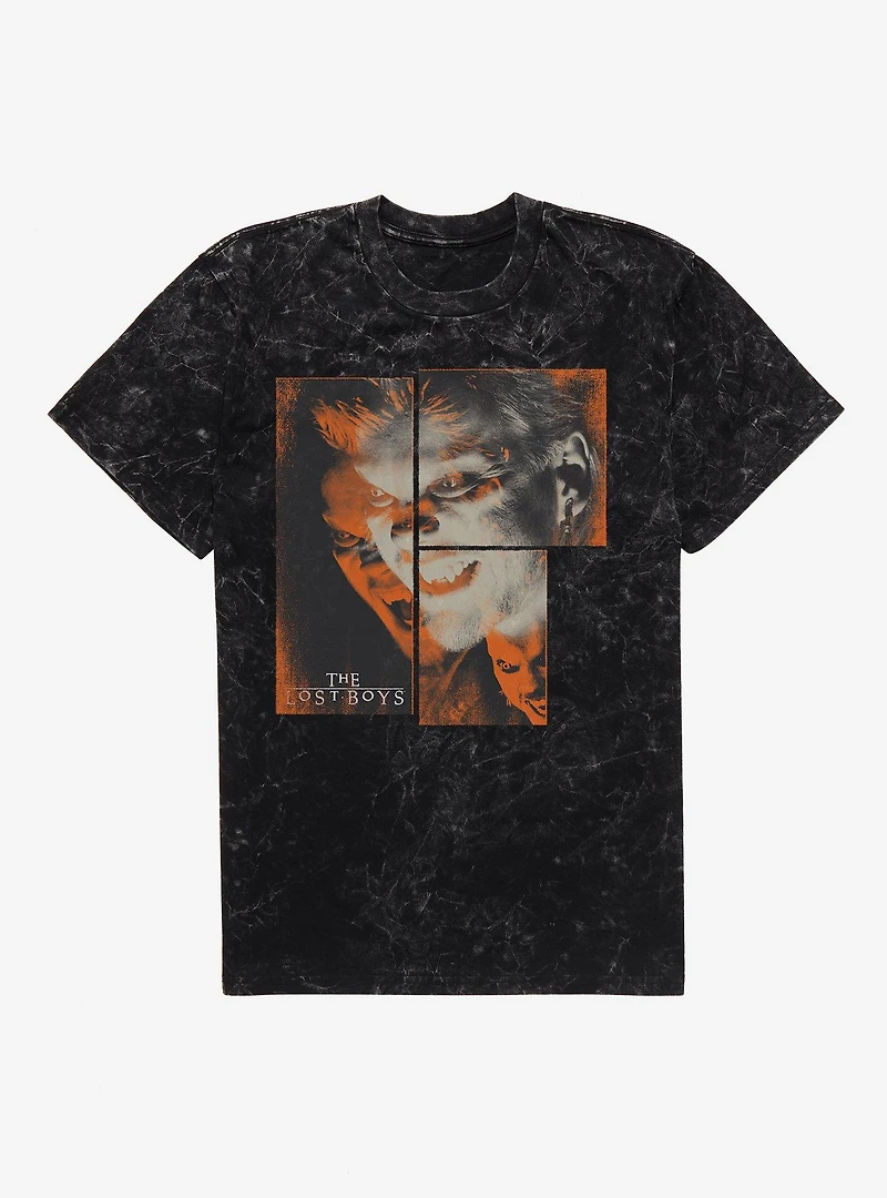The Lost Boys David Collage Mineral Wash T-Shirt