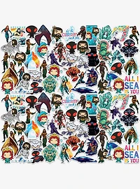 DC Comics Aquaman Movie Miscellaneous 100ct Sticker Pack
