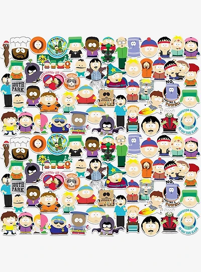 South Park Character Variety Miscellaneous 100ct Sticker Pack