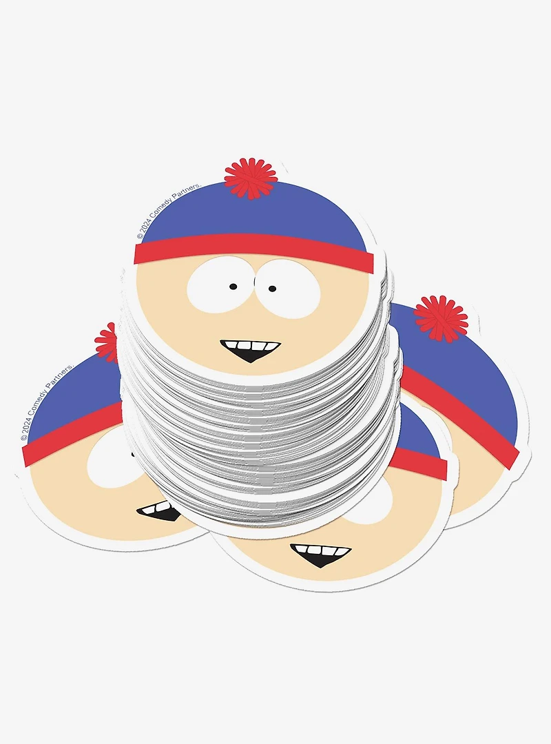 South Park Stan Face Miscellaneous 100ct Sticker Pack