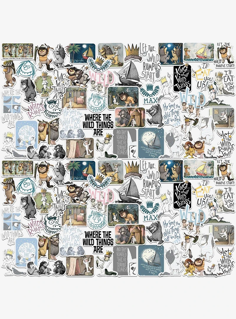 Where The Wild Things Are Miscellaneous 100ct Sticker Pack