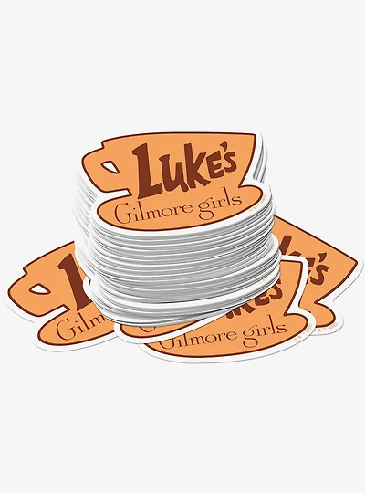 Gilmore Girls Luke's Diner Miscellaneous 100ct Sticker Pack