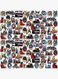 Star Trek: The Original Series Cats Miscellaneous 100ct Sticker Pack