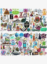 Rick and Morty Miscellaneous 100ct Sticker Pack